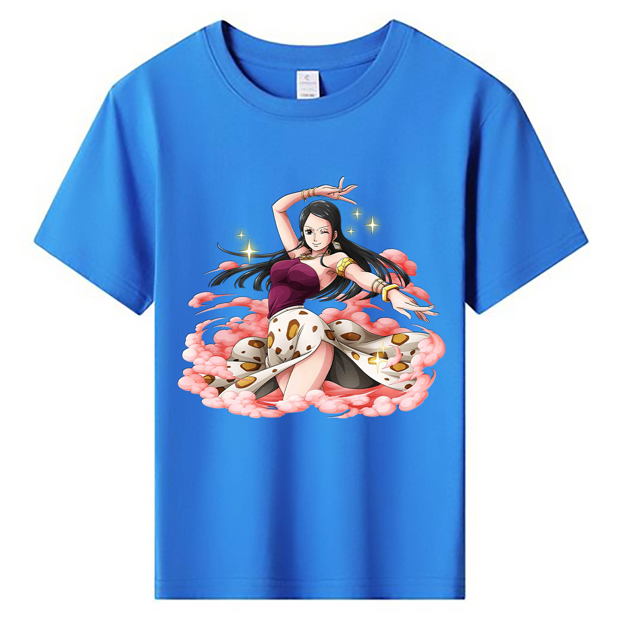 ワンピース ニコ・ロビン ONE PIECE Nico Robin 綿100％キッズTシャツ（フロントプリント）